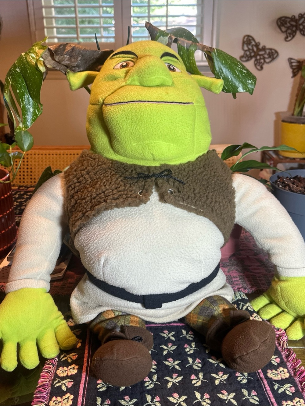Dreamworks 28" Shrek Plush Stuffed Animal Toy Ogre Original 2002 XL Large